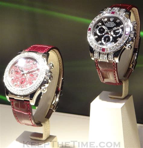 Rolex Bling Bling at Baselworld 